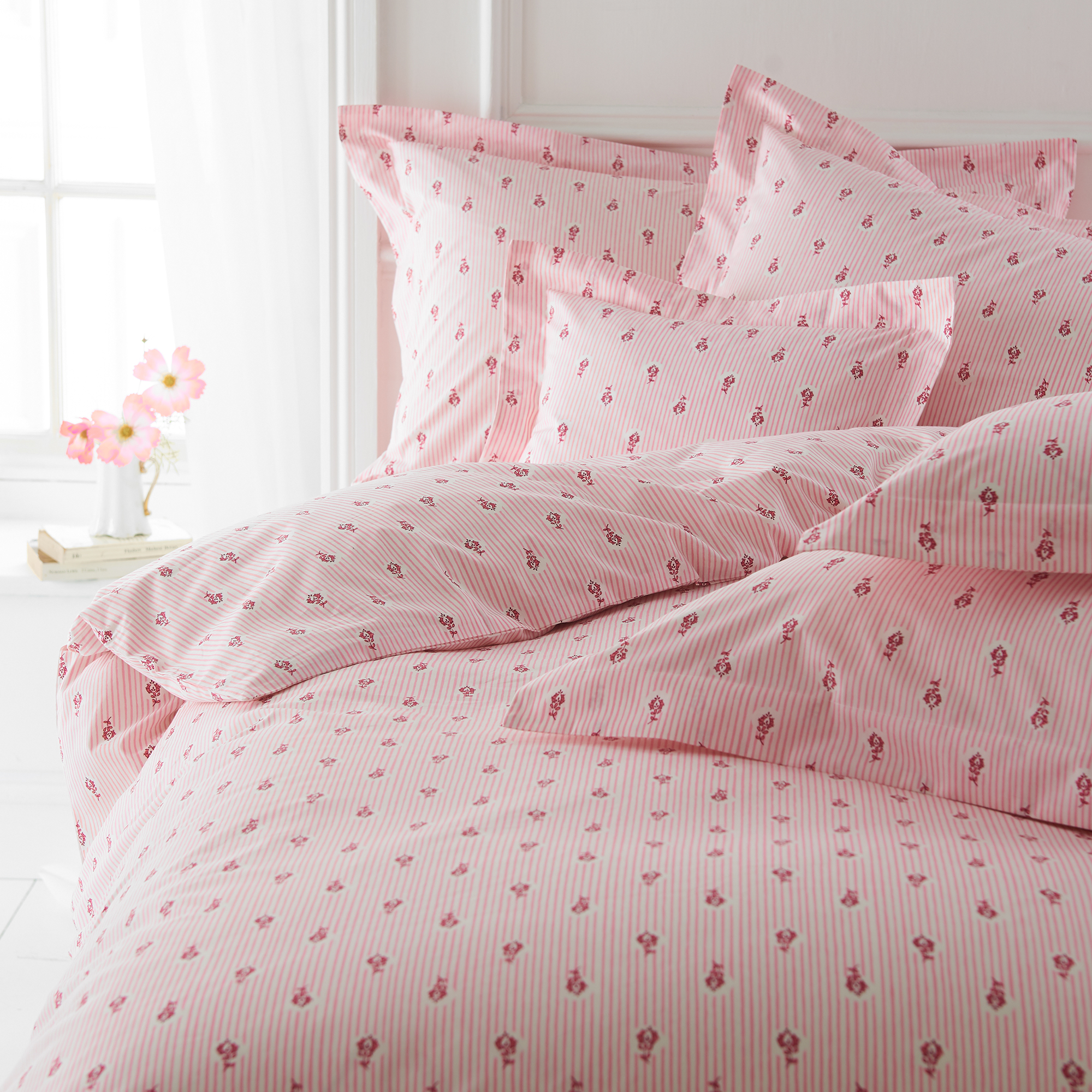 Pink king size bedding deals