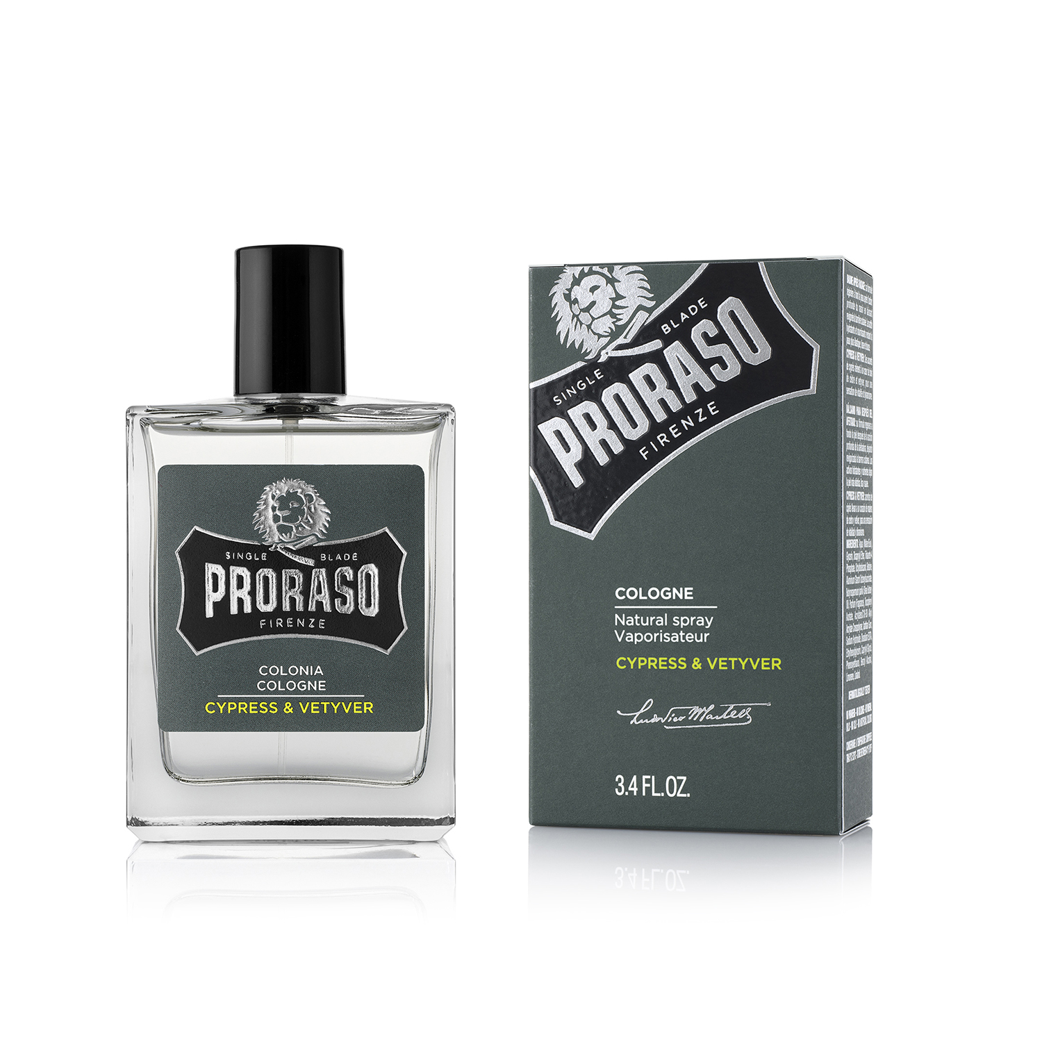Proraso Eau de Cologne Cypress Vetiver