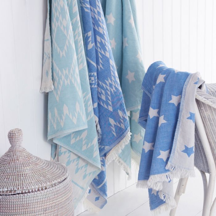 Starry and Aztec Hamam Towels