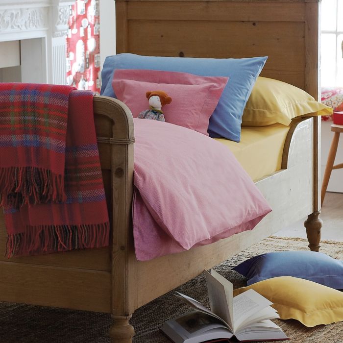 Children's Woven Check Bedlinen
