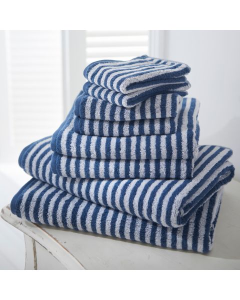 Navy hand towels for bathroom 2025