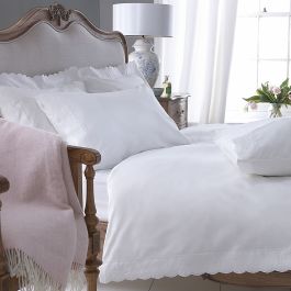 Broderie anglaise pillowcases sale shop