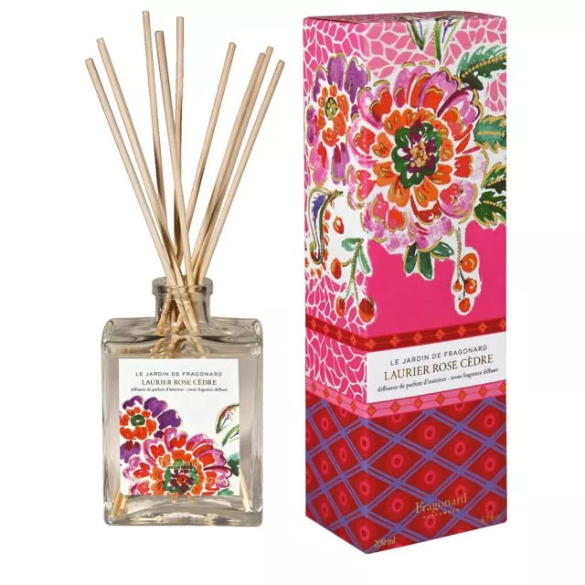 Le Jardin de Fragonard Laurier Rose Diffuser 