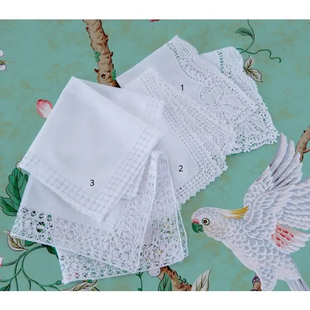 Embroidered Handkerchiefs