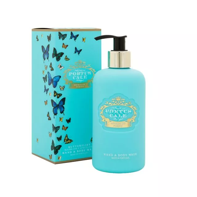 Portus Cale Butterfly Hand And Body Wash 300ml