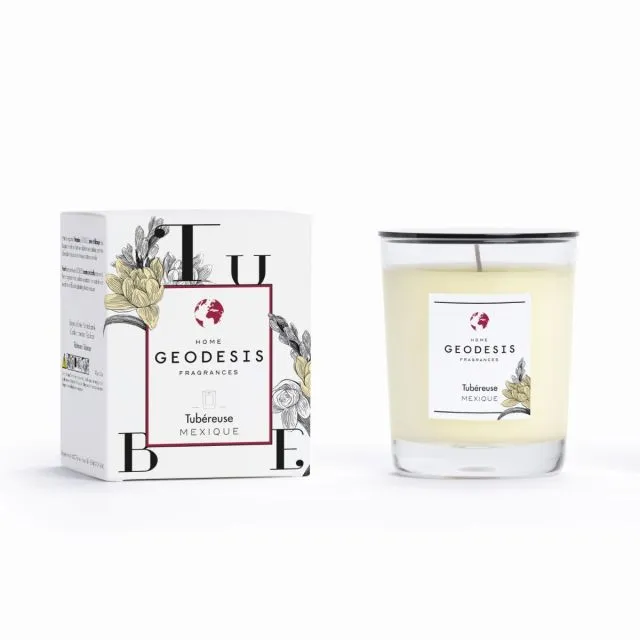 Geodesis Tuberose Scented Candle 180g