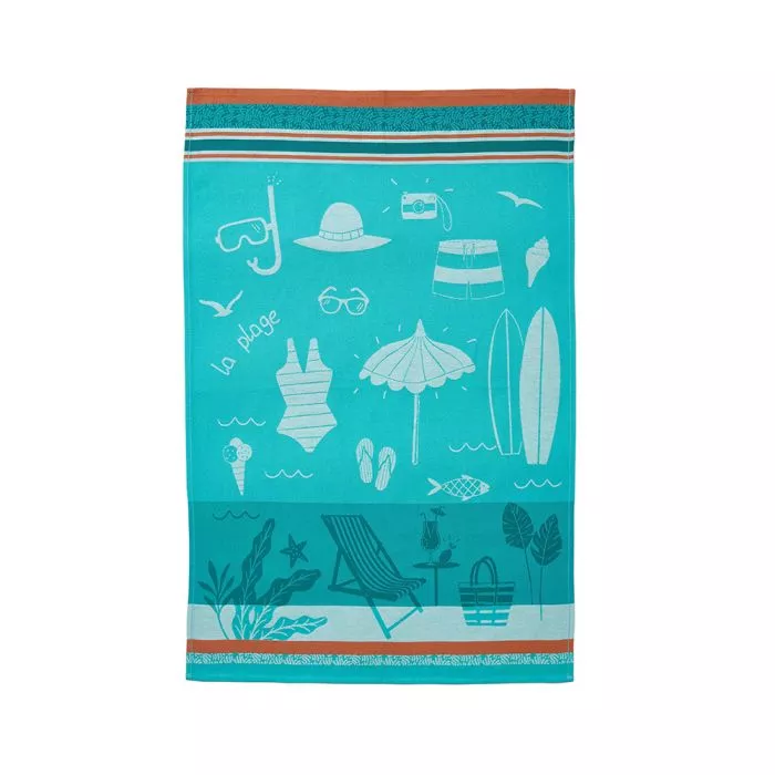 Tea Towel - A La Plage