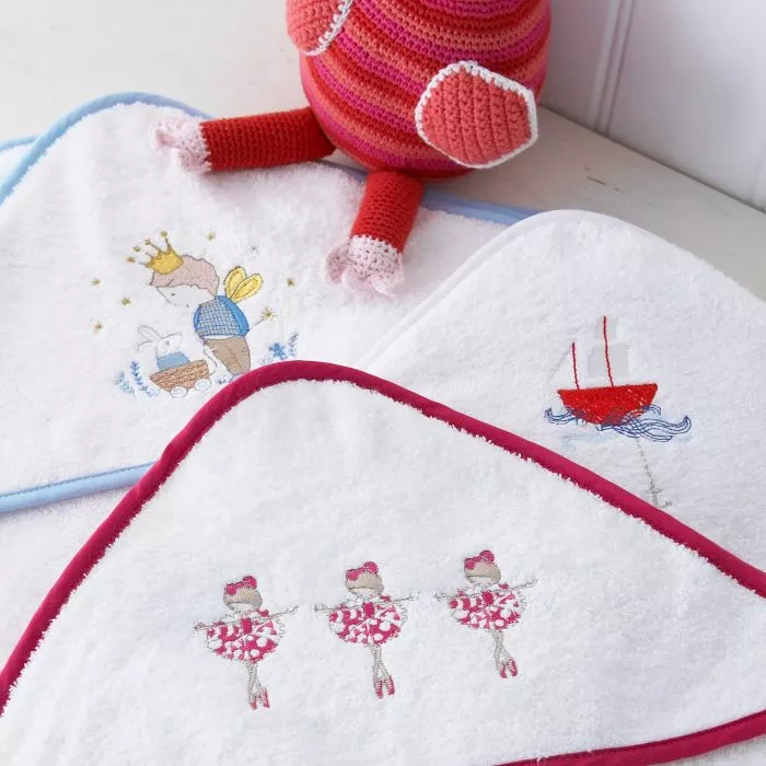 Embroidered Hooded Towels
