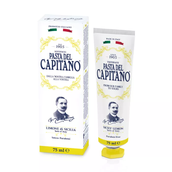 Capitano Sicilian Lemon Toothpaste 75ml