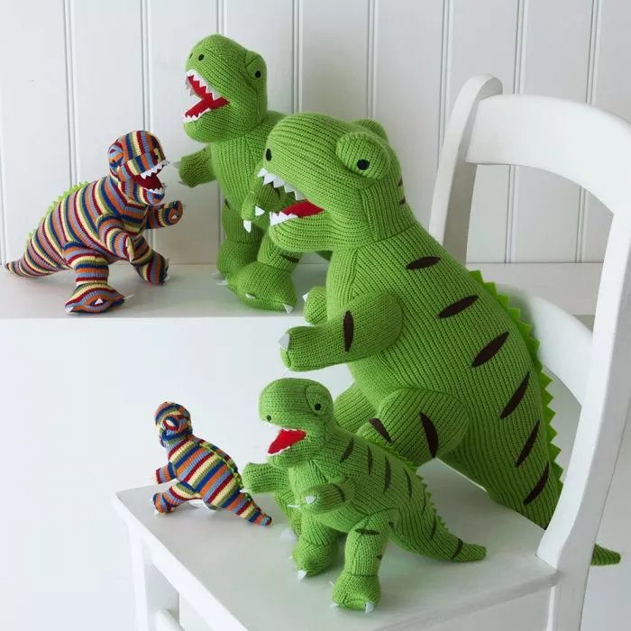 Knitted Dinosaur Toys