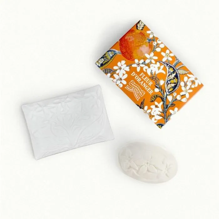 Fragonard Fleur D’Oranger Soap and Soap Dish 150g 