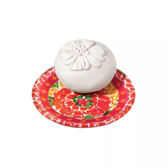 Fragonard Tilleul Cedrat Soap &amp; Soap Dish