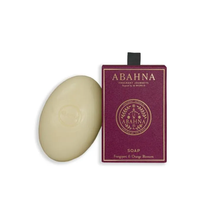 Abahna Frangipani and Orange Blossom Soap 170g 
