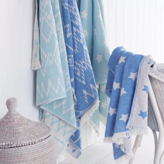 Starry and Aztec Hamam Towels