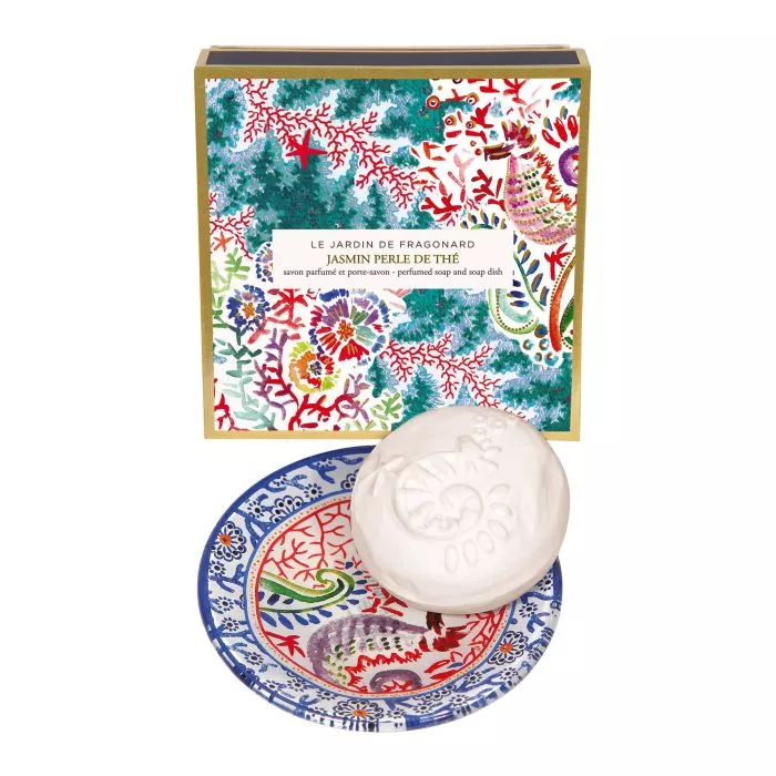 Fragonard Jasmin Soap &amp; Soap Dish