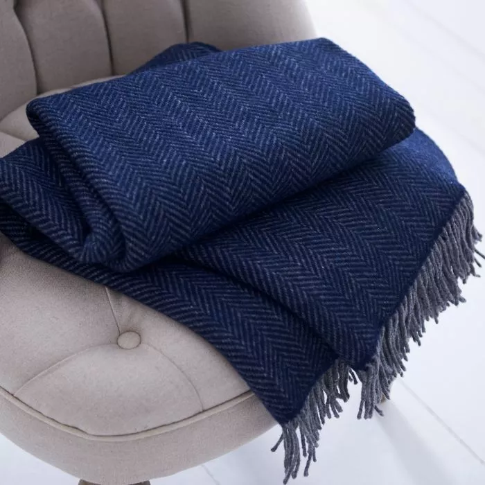 Merino &amp; Cashmere Throws