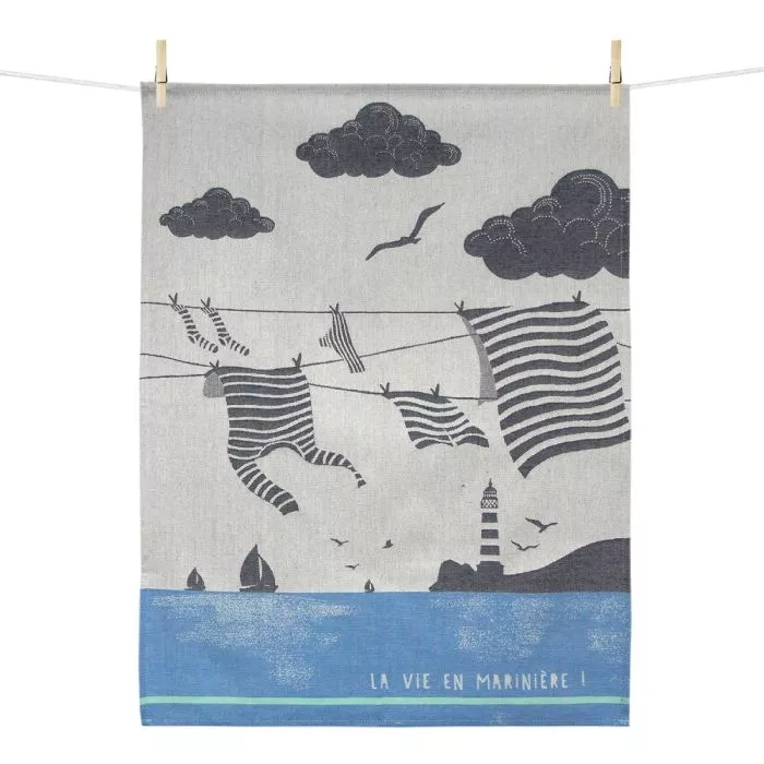 Moutet Tea Towel La Vie En Mariniere