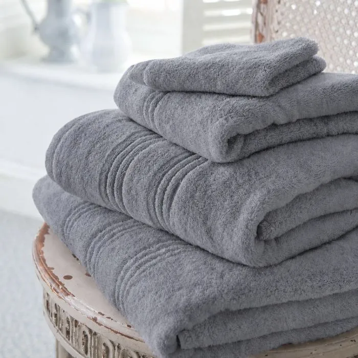 Supersoft Zero Twist Charcoal Towels 