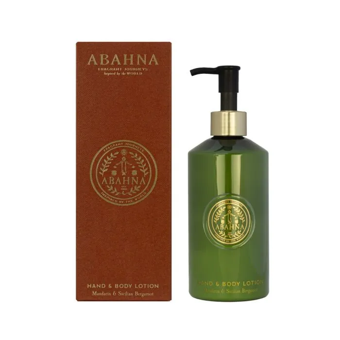 Abahna Mandarin &amp; Sicilian Hand &amp; Body Lotion 300ml 