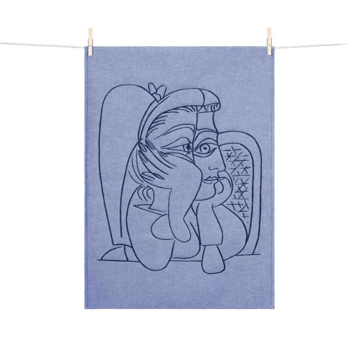 Moutet Tea Towel Portrait Jacqueline