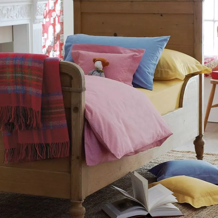 Children's Woven Check Bedlinen