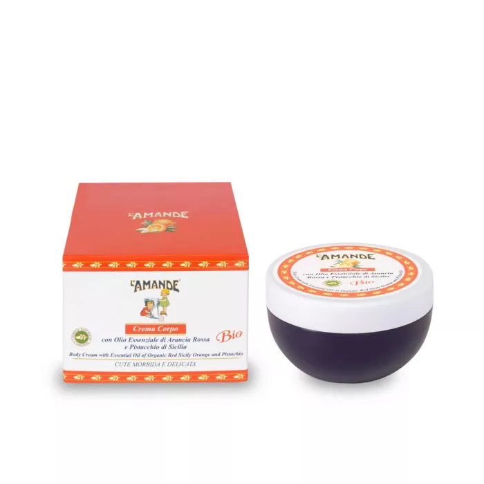 L&#039;Amande Body Cream Red Sicily Orange And Pistachio 200ml 