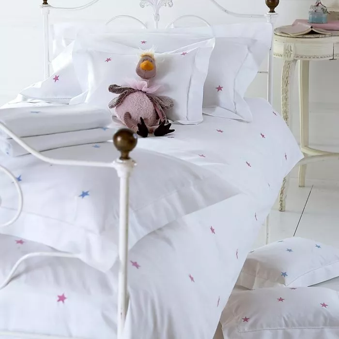 Children&#039;s Starry Embroidered Bedlinen 