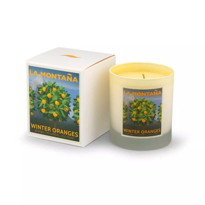 La Montaña Winter Oranges Candle