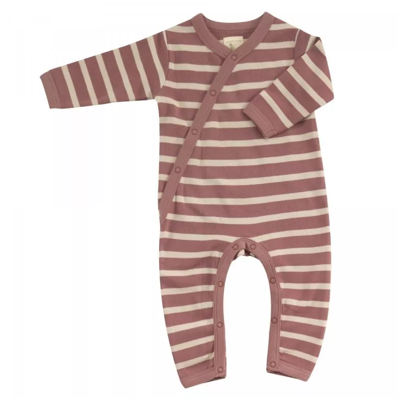 Organic Baby Rompers Breton Stripe