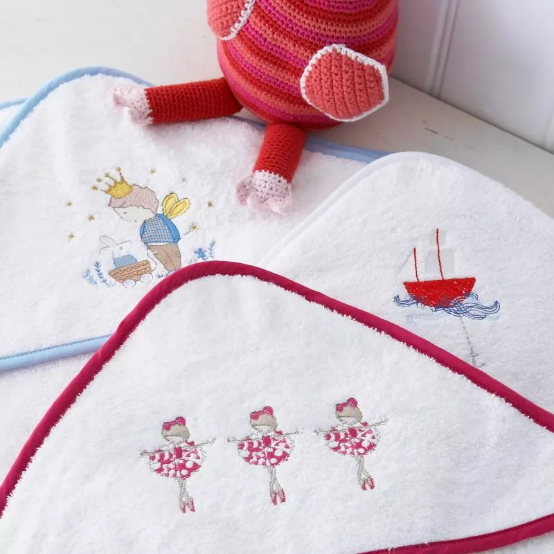 Embroidered Hooded Towels