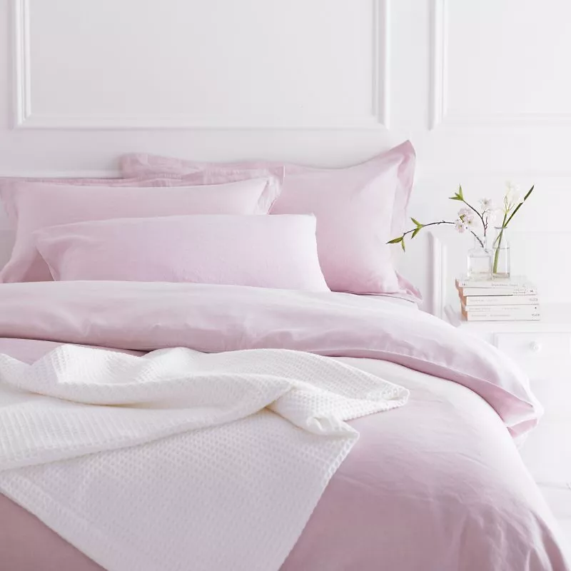 Galway Chalky Pink Standard Oxford Pillowcase