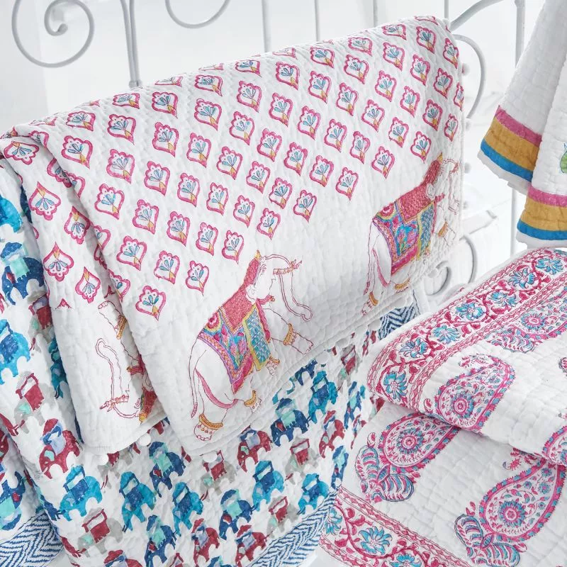 Cot bed quilts top