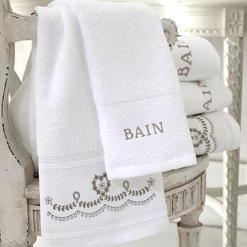 Odette Faded Gold Hand and Guest Towels