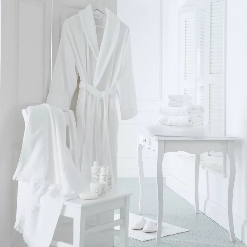 Towel spa robe clearance