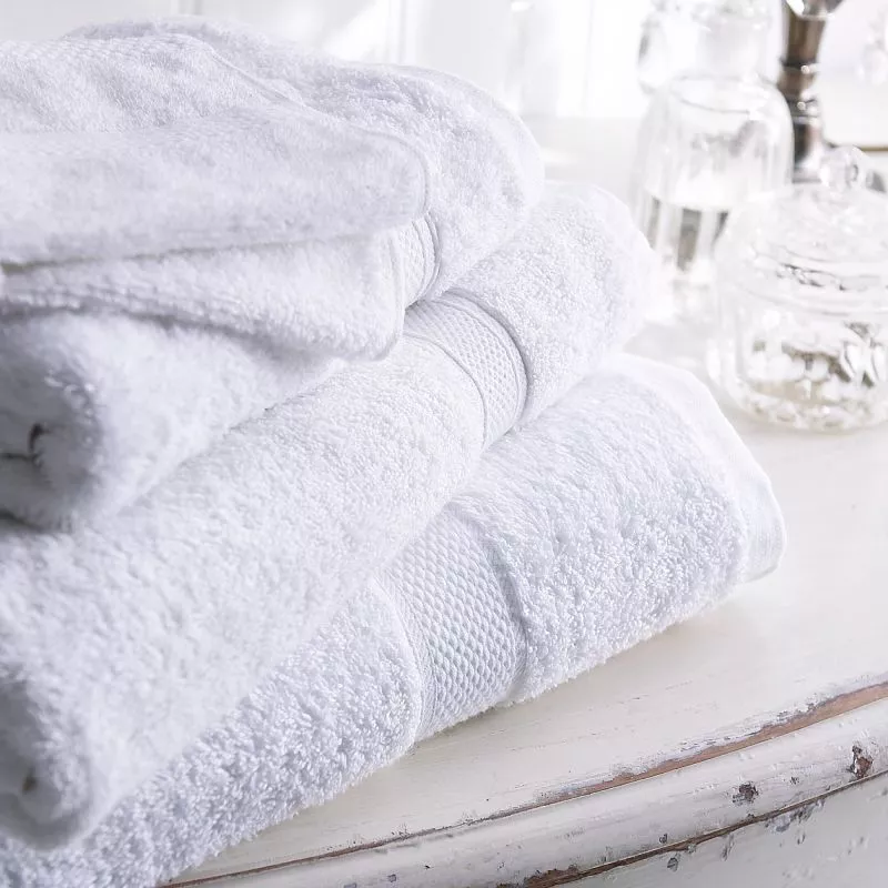 Luxury White Bath Towel